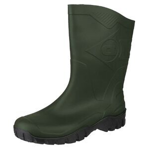 Dunlop Unisex Adult Dee Rain Boots / Green/Black